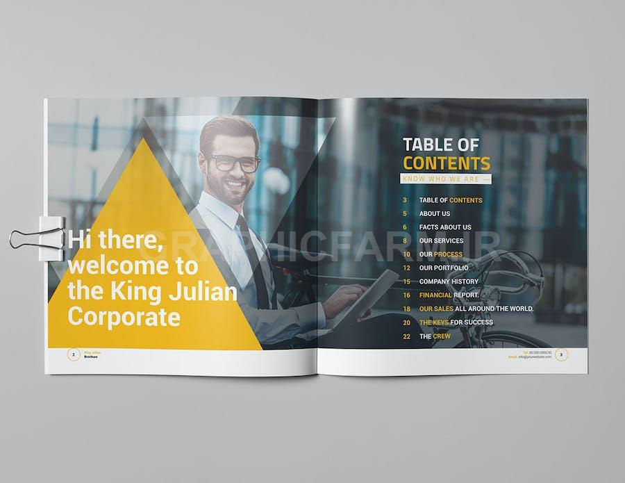 King Julian Brochure - Square
