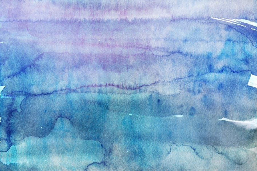 Winter Watercolor Backgrounds 2
