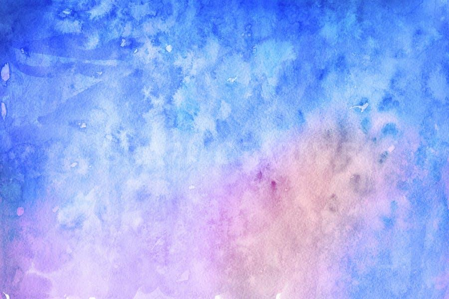 Winter Watercolor Backgrounds 2