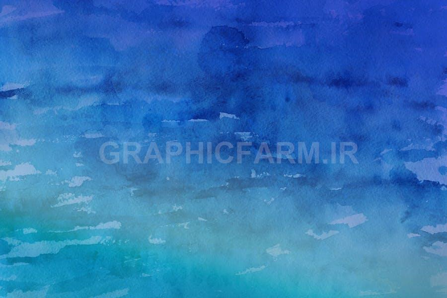 Winter Watercolor Backgrounds 2