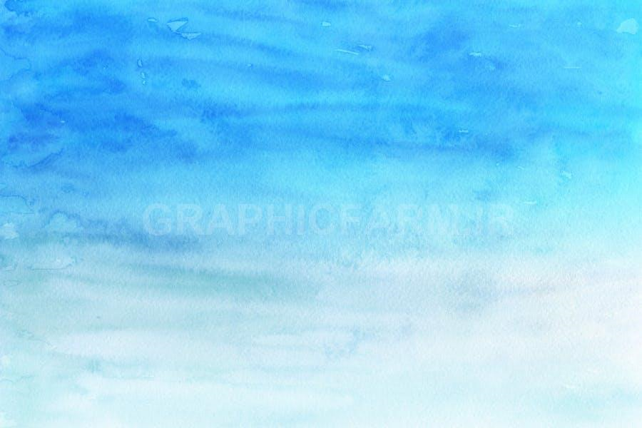 Winter Watercolor Backgrounds 2