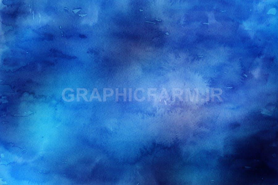 Winter Watercolor Backgrounds 1