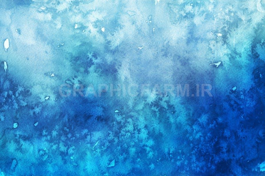 Winter Watercolor Backgrounds 1