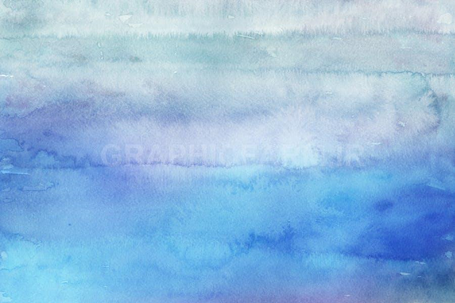 Winter Watercolor Backgrounds 1