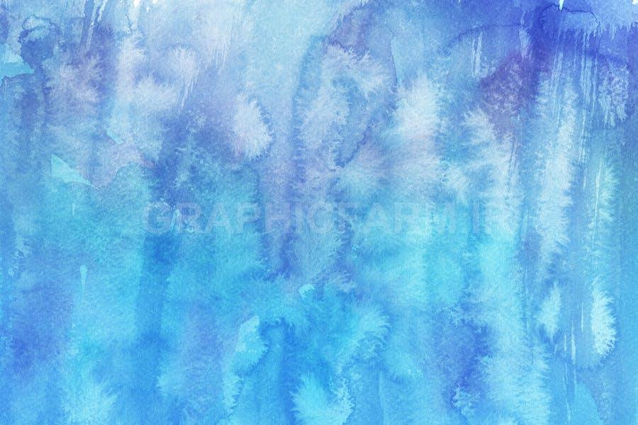 Winter Watercolor Backgrounds 1