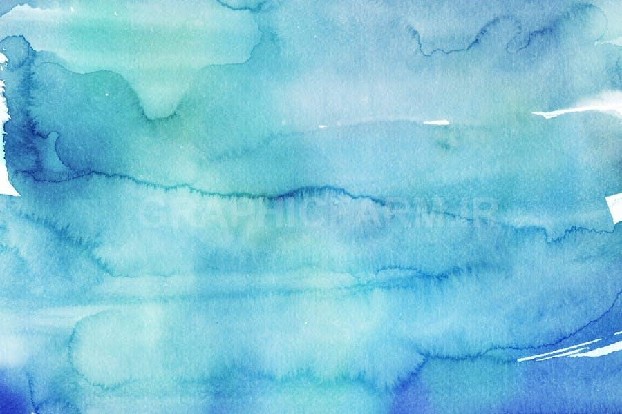 Winter Watercolor Backgrounds 1