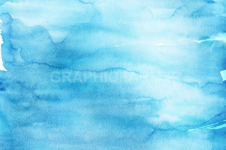 Winter Watercolor Backgrounds 1
