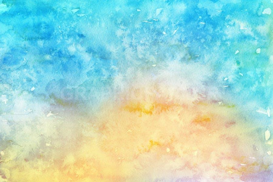 Winter Watercolor Backgrounds 1