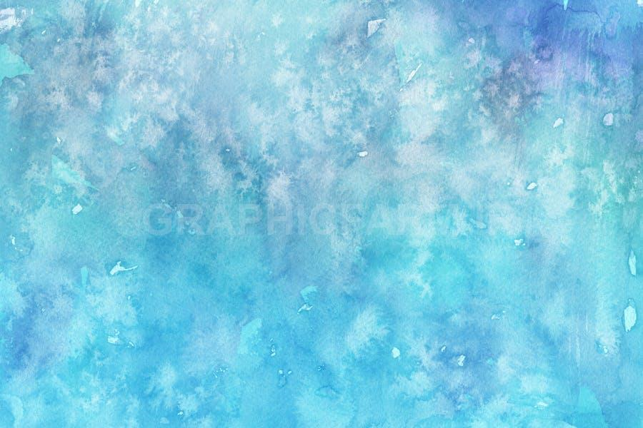 Winter Watercolor Backgrounds 1