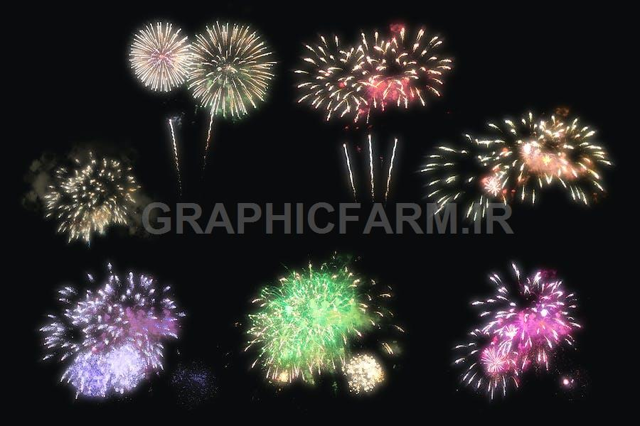 100 Firework Overlays