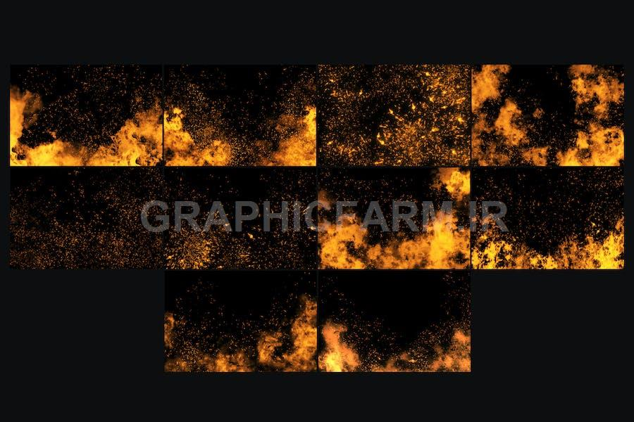 Fire And Sparks Overlays