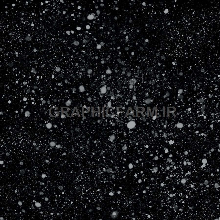 30 Snow Particles Background & Overlays