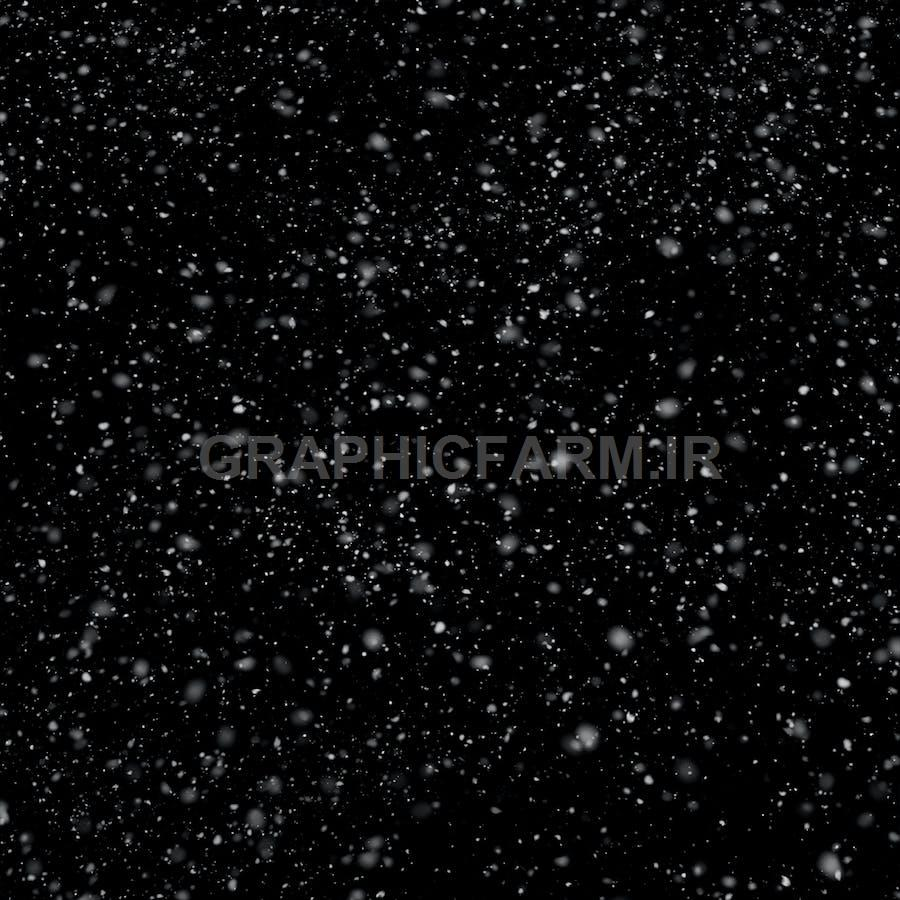 30 Snow Particles Background & Overlays