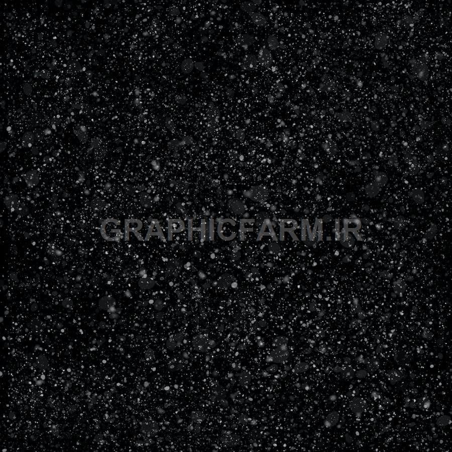 30 Snow Particles Background & Overlays