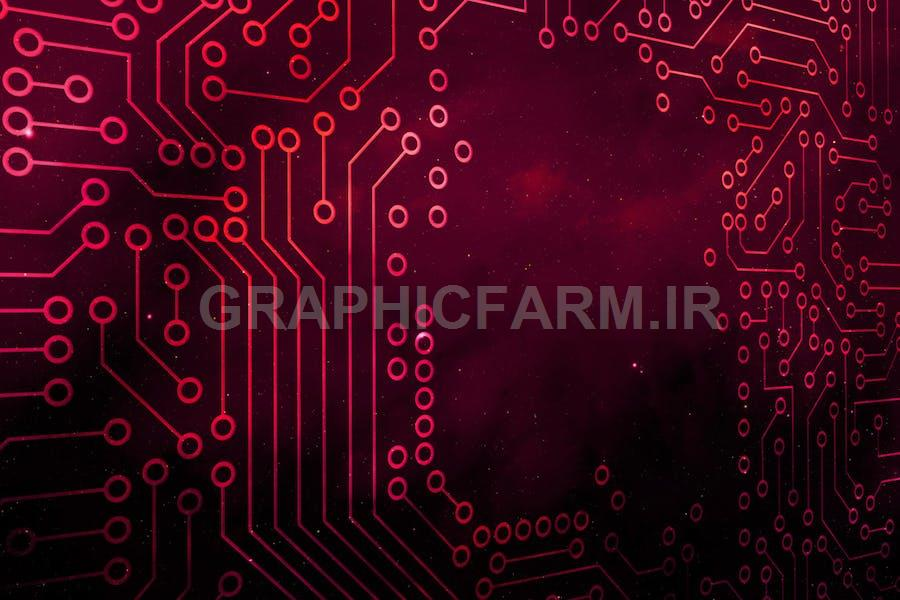 Space Microchip Backgrounds 1