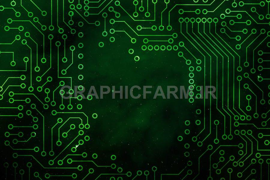 Space Microchip Backgrounds 1