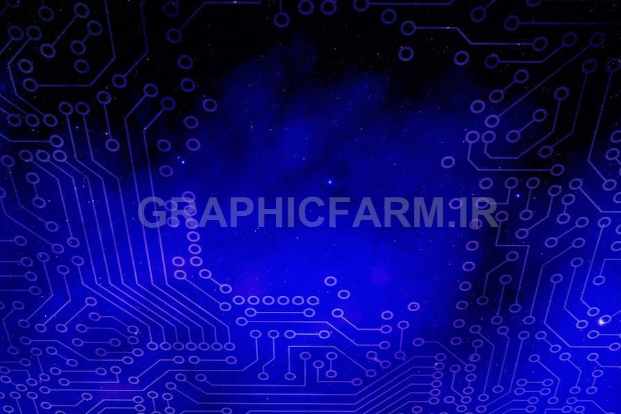 Space Microchip Backgrounds 1