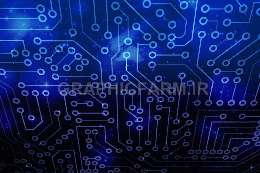 Space Microchip Backgrounds 1