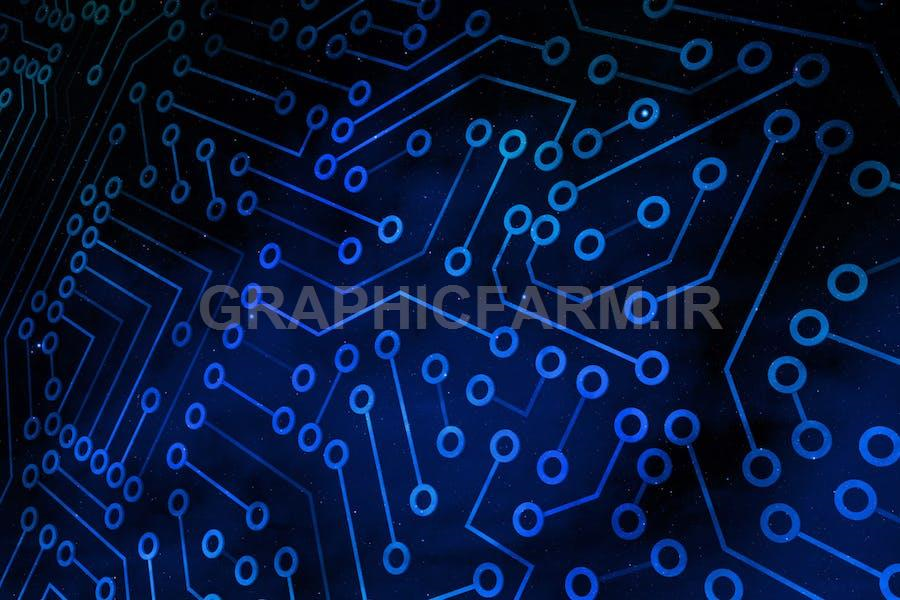 Space Microchip Backgrounds 1