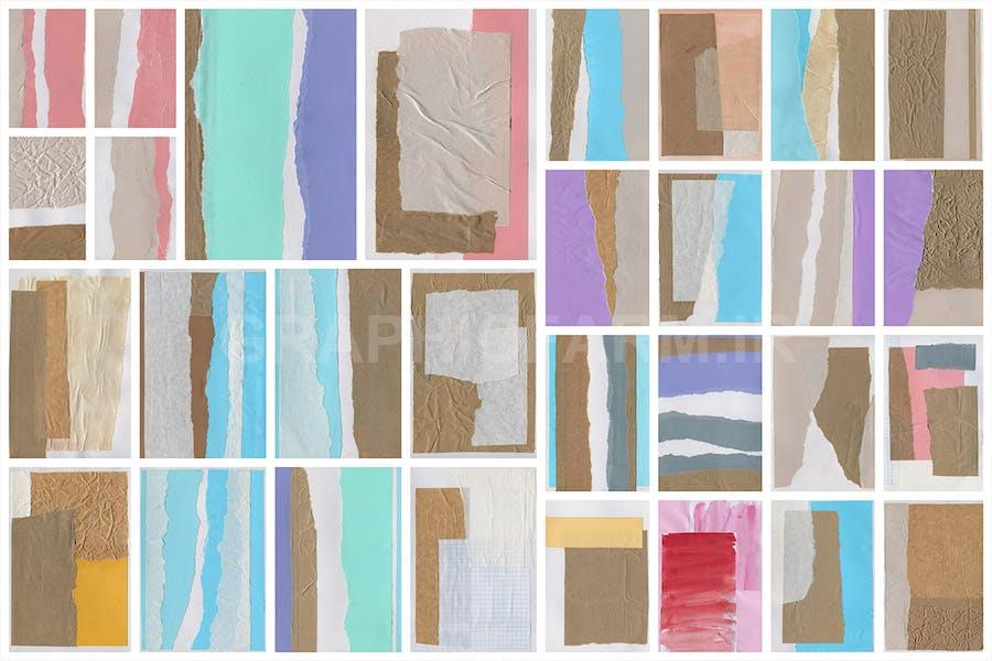 Collage Paper Textures 1
