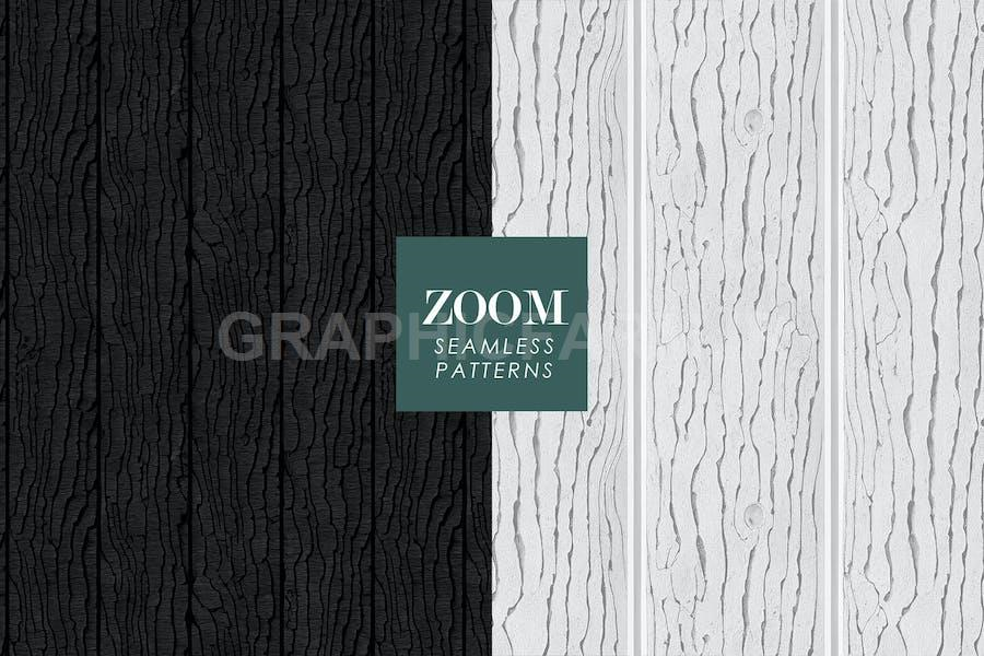 Black & White Wood Patterns Vol.3