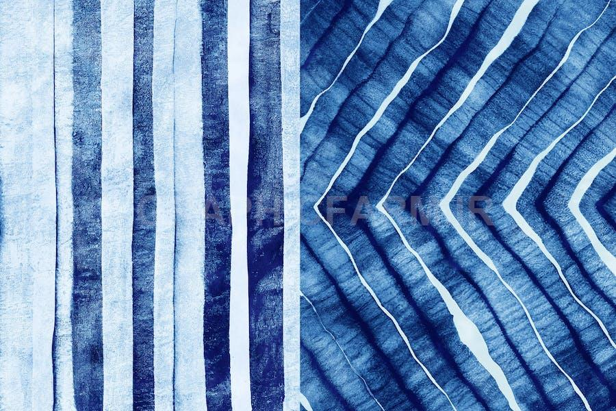 Geometric Shibori Textures