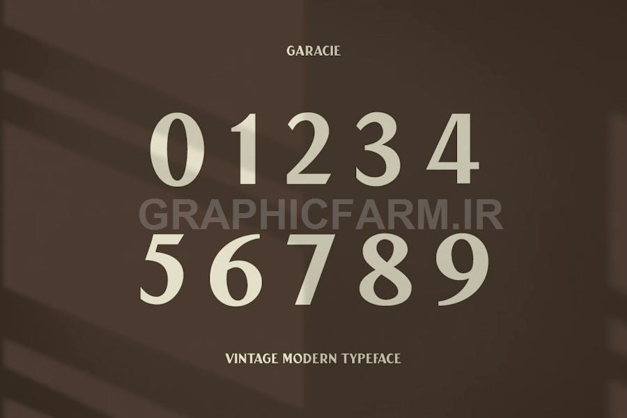 Garacie Vintage Modern Font