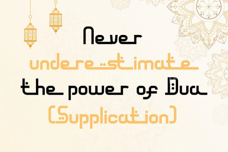 Arabic Font - Jilatype