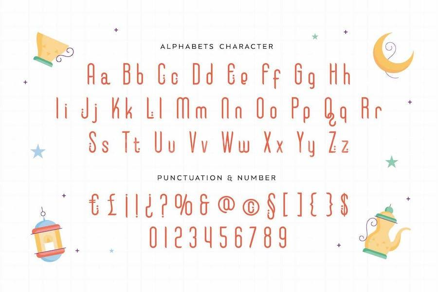Arabic Font - Abdullah