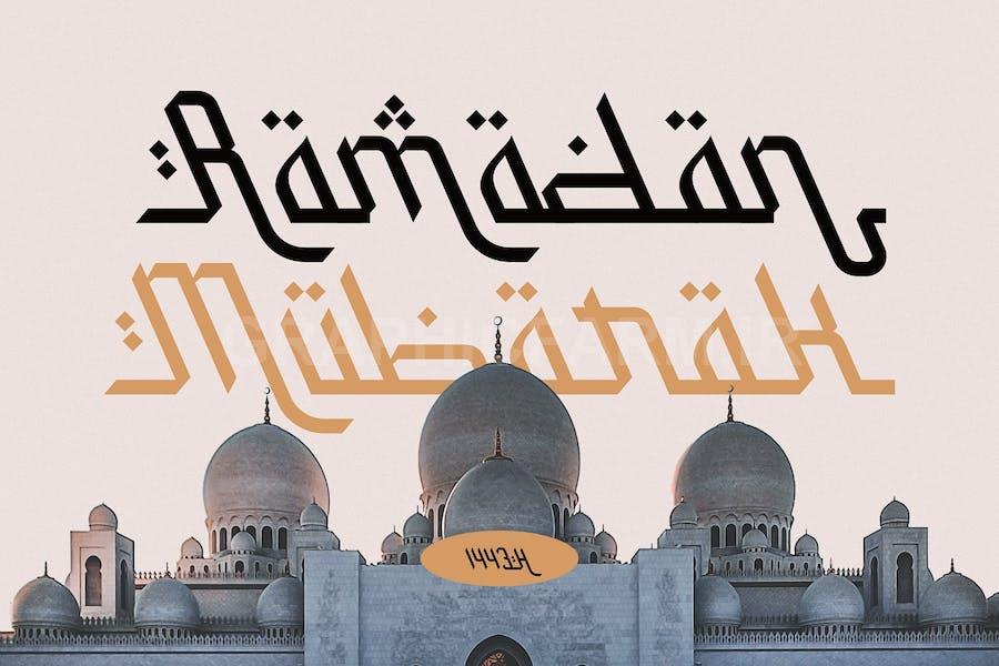 Arabic Font - Harakat
