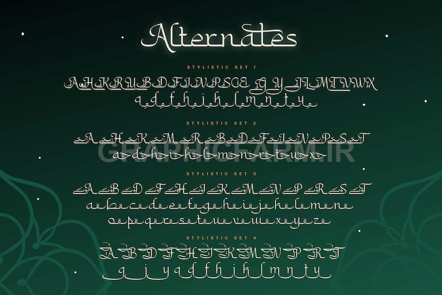 Kabyah Ramadhan Typeface