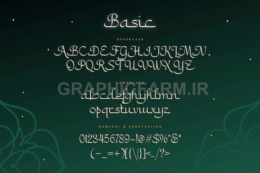 Kabyah Ramadhan Typeface
