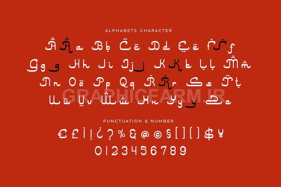 Arabic Font - Syawal