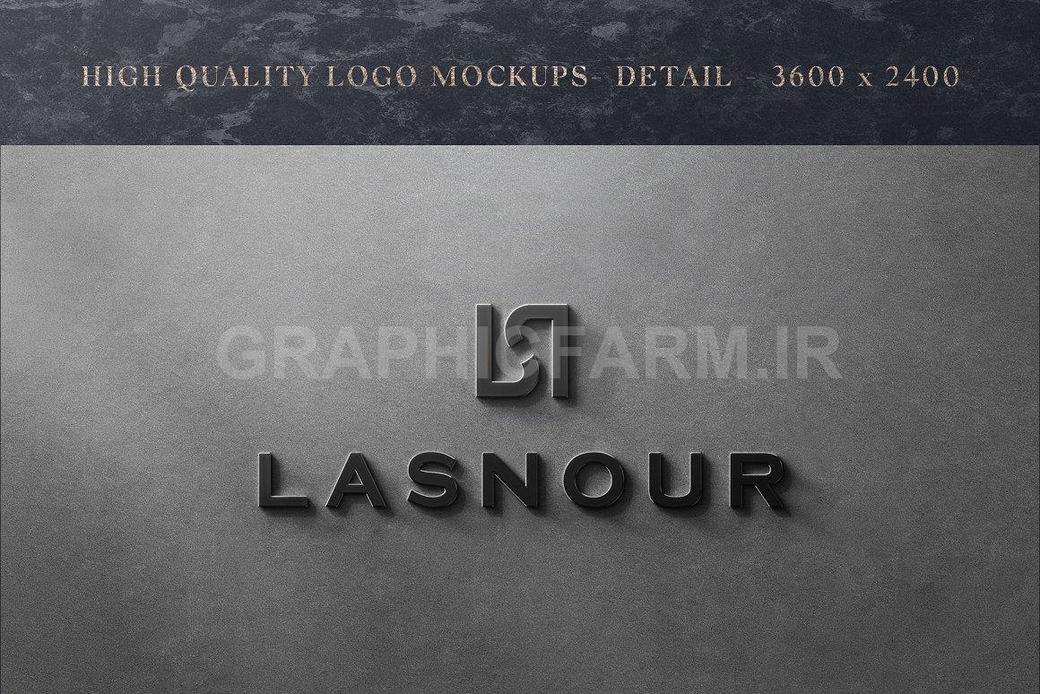 10 Deluxe Front Logo Mockups - V3 | Creative Market