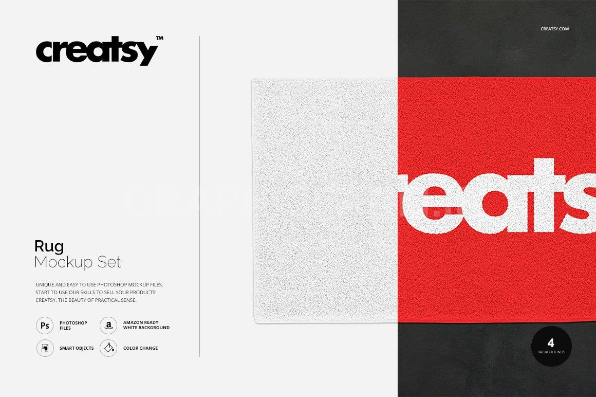Rug Mockup Set | Product Mockups