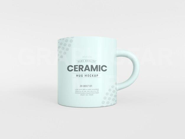 Ceramic Coffee Mug Branding Mockup