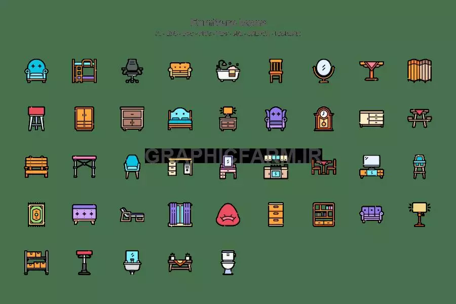 Nattu - Furniture Icons
