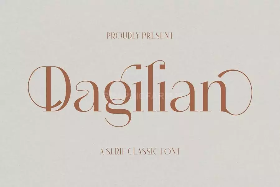 Dagilian A Serif Classic Font