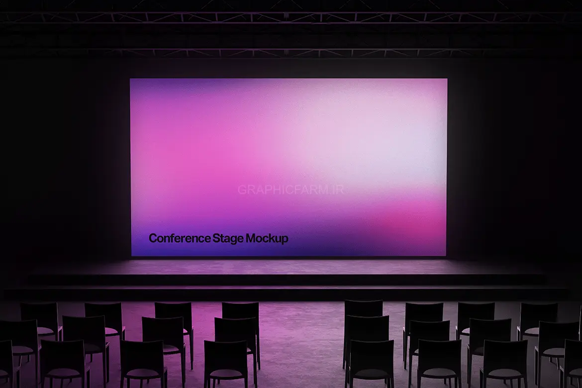 Conference Stage Mockup