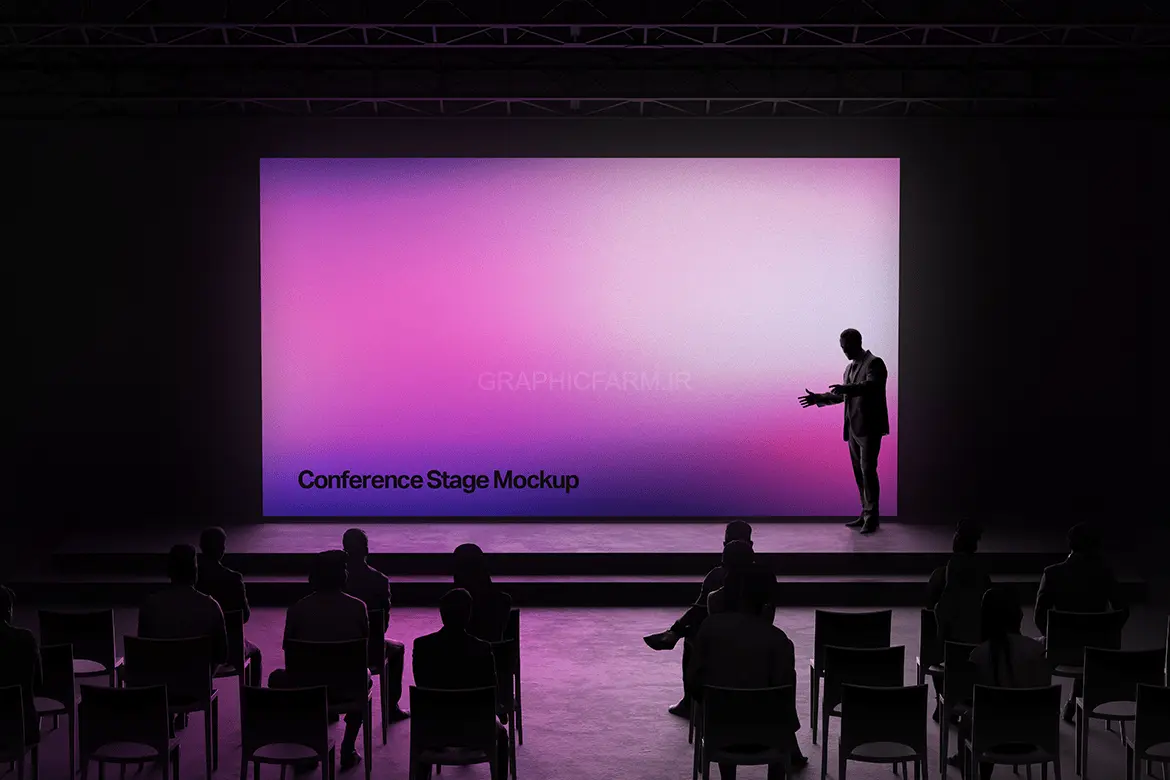 Conference Stage Mockup