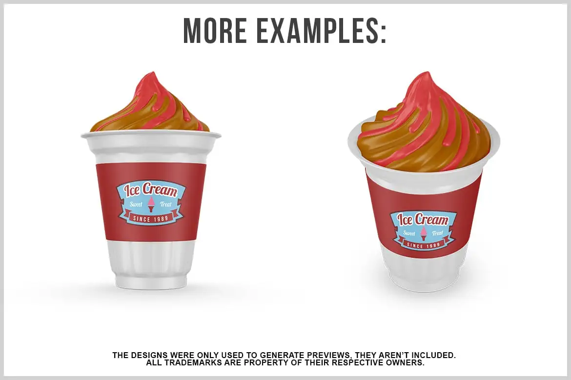 Ice Cream Mockup