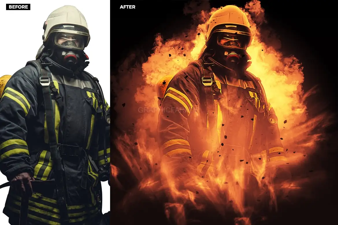 Fervent Photoshop Action