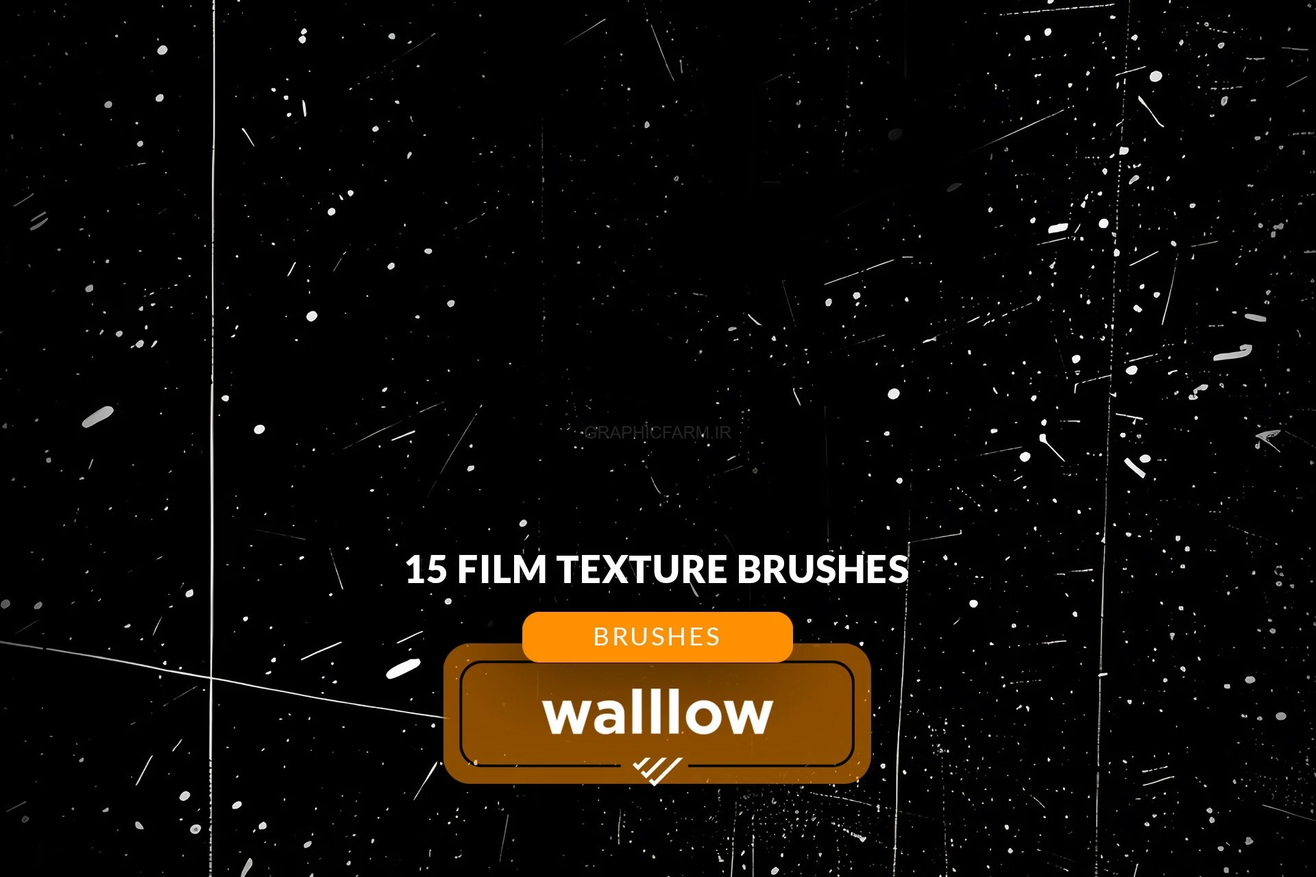 Vintage Film Texture Effect Photoshop Brushes