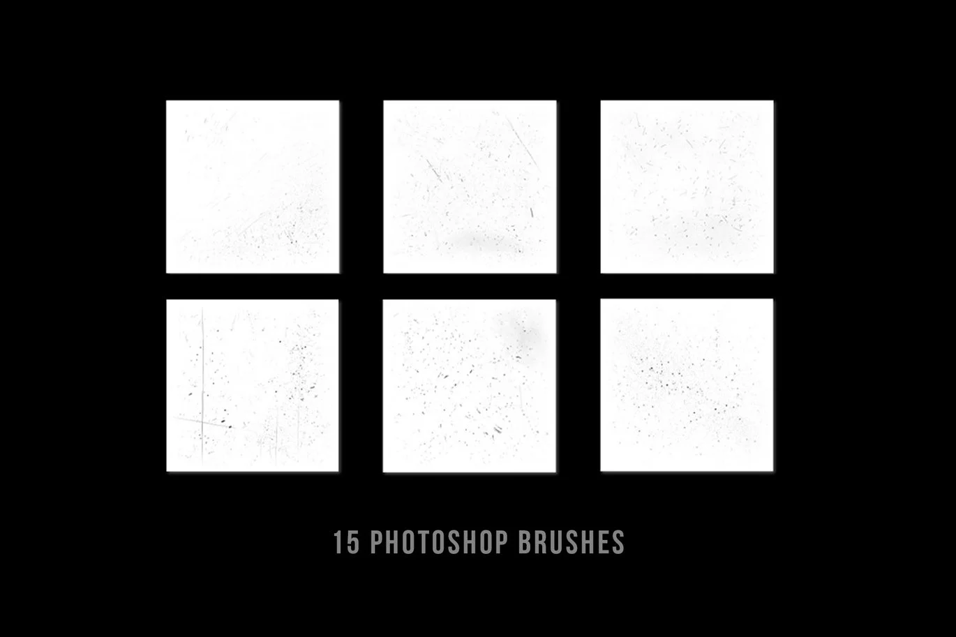 Vintage Film Texture Effect Photoshop Brushes