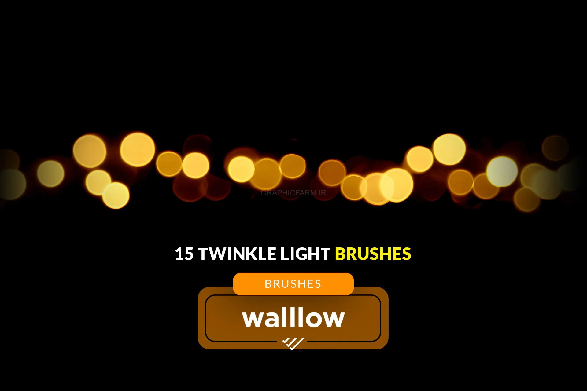 15 Twinkle Light Brushes | Sparkle Photoshop Brush