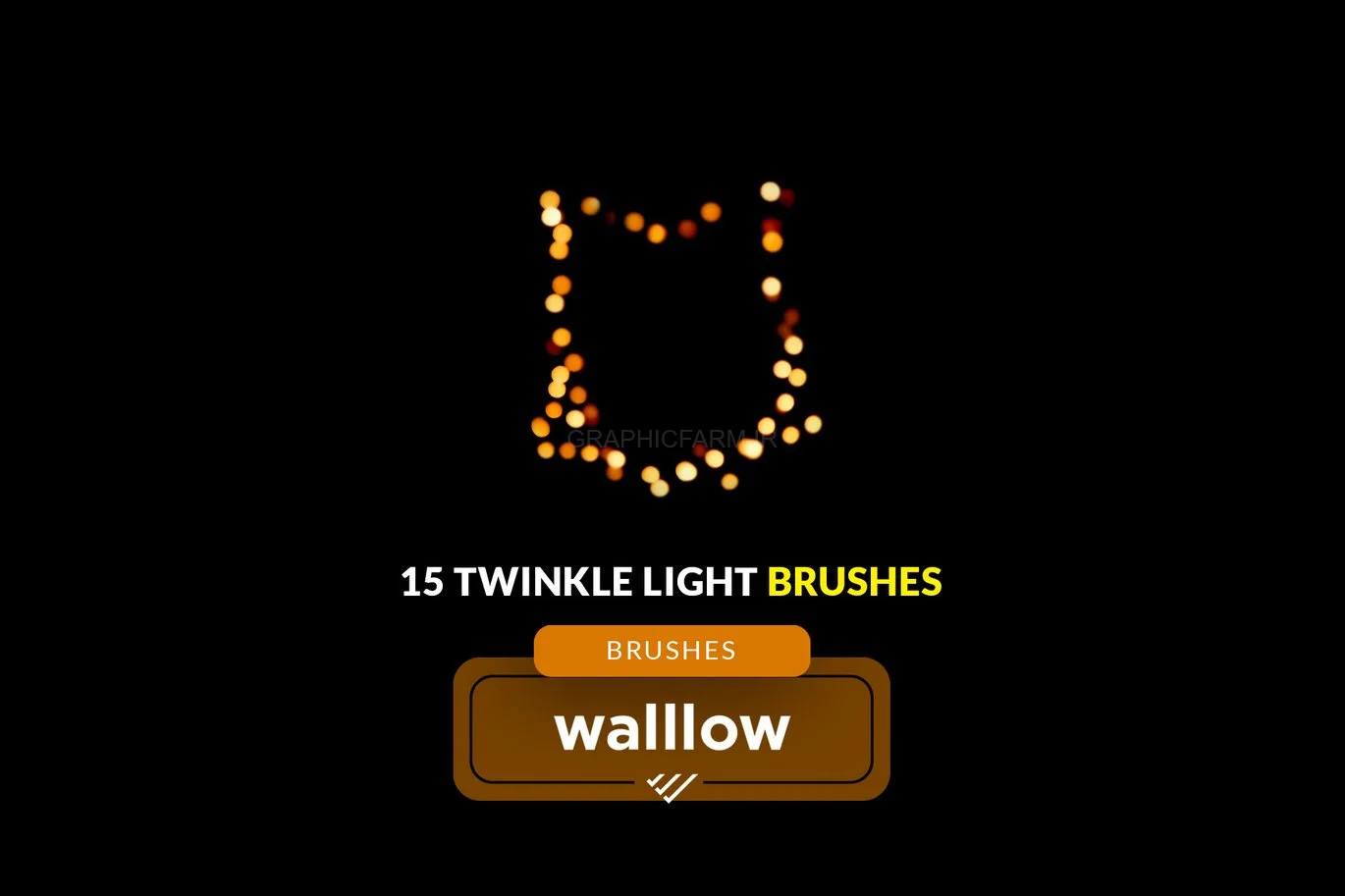 15 Twinkle Light Brushes | Sparkle Photoshop Brush