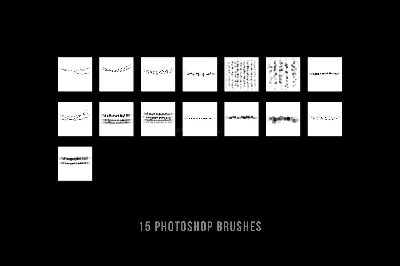Bokeh String Light Photoshop Brush | Bokeh Brush