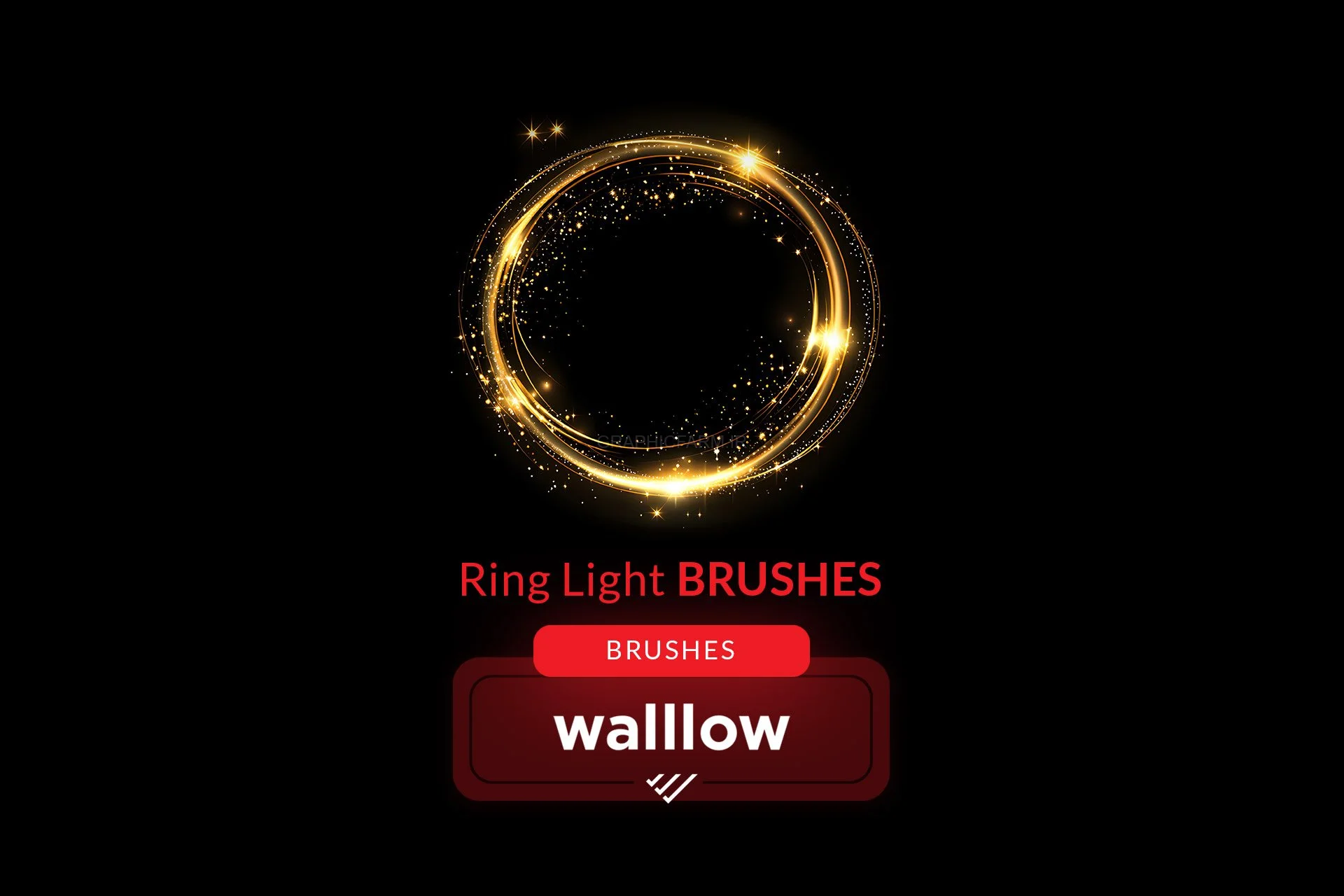 Ring Light Photoshop Brushes, Ring Light Effects
