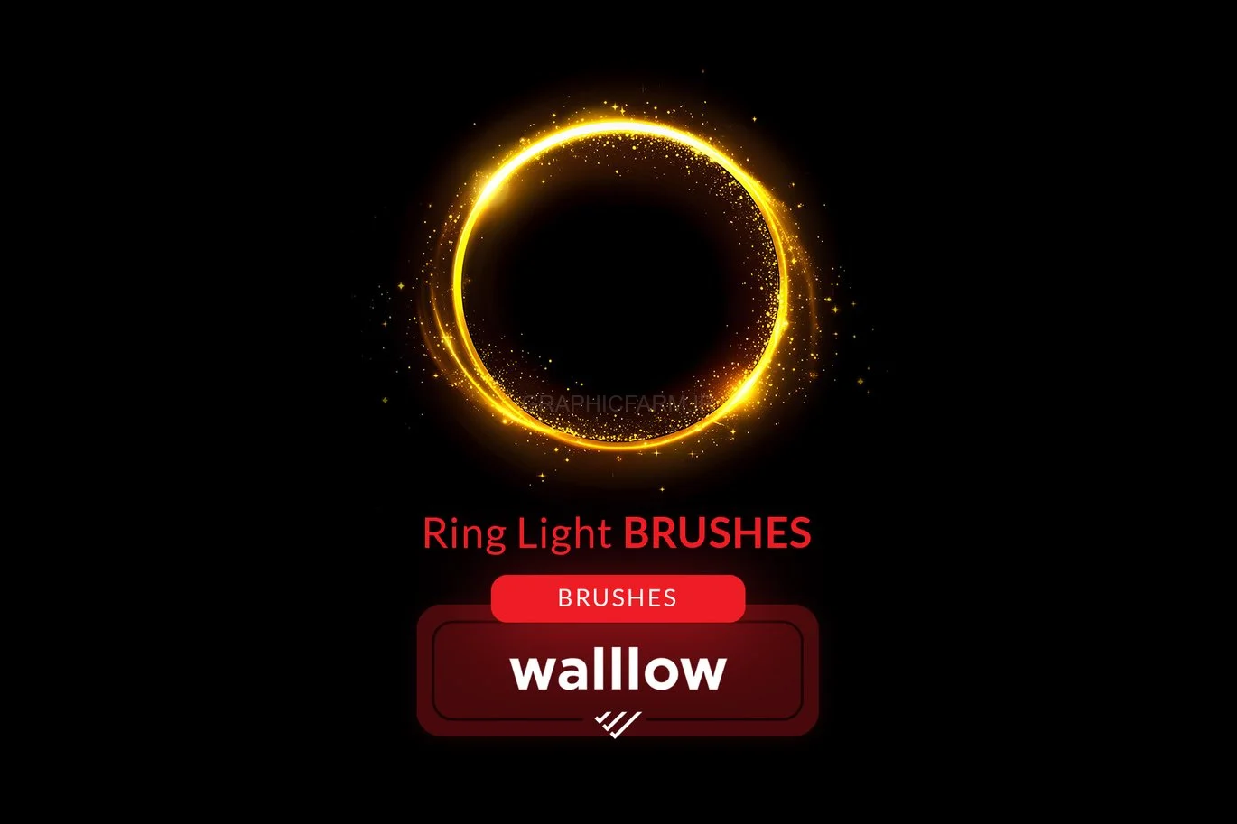 Ring Light Photoshop Brushes, Ring Light Effects