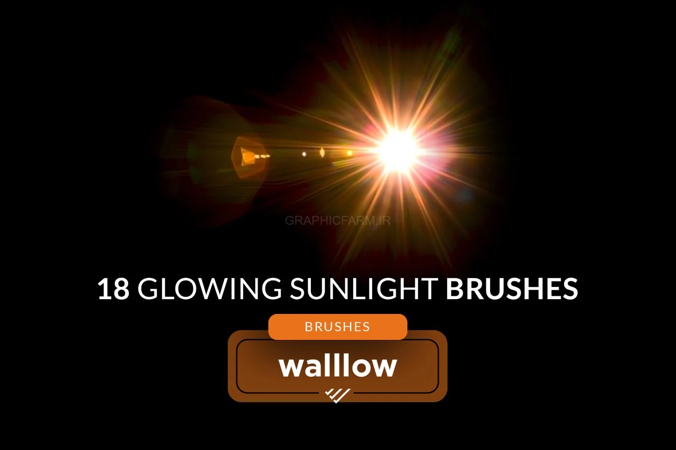 Realistic Sunlight Photoshop Digital Brushes